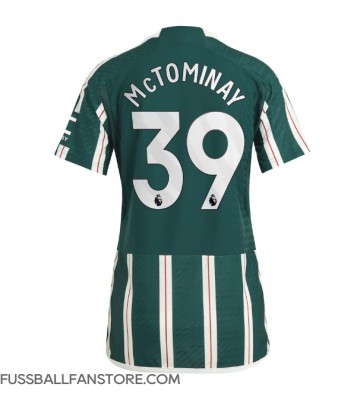 Manchester United Scott McTominay #39 Replik Auswärtstrikot Damen 2023-24 Kurzarm